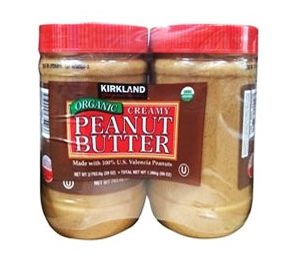 Kirkland Signature Organic Peanut Butter 2/28 OZ