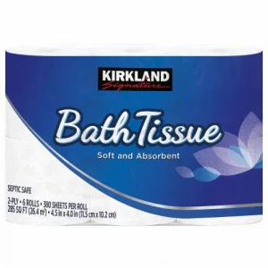Kirkland Signature Bath Tissue 2-Ply - 6 Rolls