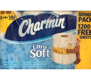 Charmin Soft Mega Roll 32+4 Roll 308 Sheet