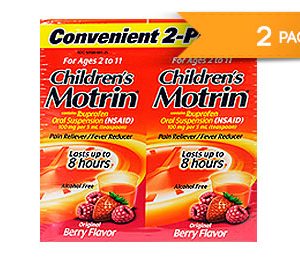 ChildrenB4s Motrin, Berry flavor. 4 OZ / 2 PK