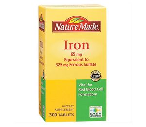 Nature Made Iron 65 MG 300 CT
