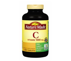 Nature Made Vitamin C 1000 MG 365 CT Tablets