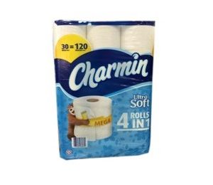 Charmin Soft Mega Roll 30 Rolls 328 Sheets