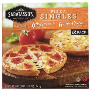 Sabatasso's Pizza Thin Crust Singles 12/3.67 oz