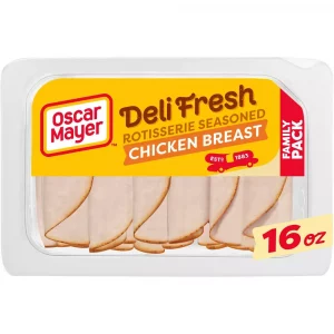 Oscar Mayer Deli Fresh Sliced Rotisserie Seasoned Chicken Breast