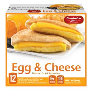 Sandwich Bros. Egg & Cheese Sandwich, 12 ct.