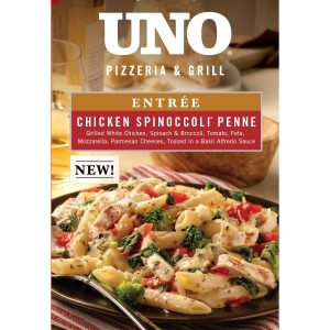 UNO Pizzeria and Grill Chicken Spinoccoli Penne, 2 pk.
