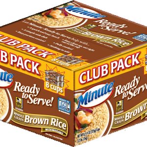 Minute Ready-to-Serve Whole Grain Brown Rice, 8 ct./4.4 oz.
