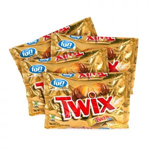 Twix Caramel Fun-Sized Cookie Bars Bag, 4 pk./10.83 oz.