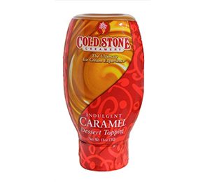 Cold Stone Creamery Indulgent Caramel Dessert Topping, 11 oz