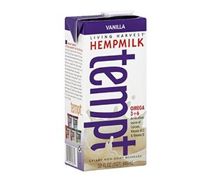 Living Harvest Tempt Gluten Free VanillaHemp Milk 32 OZ