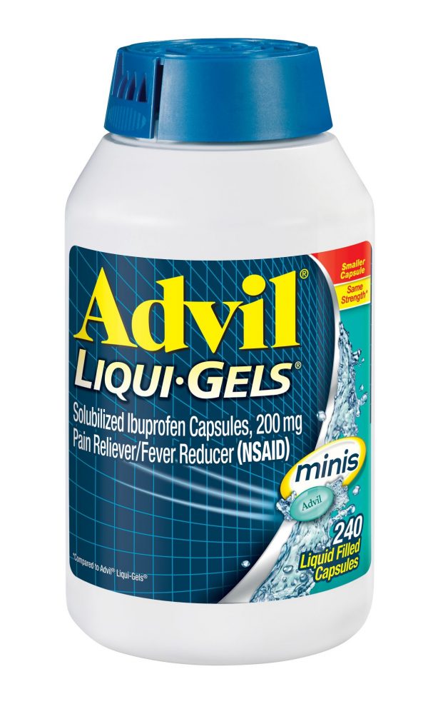 Advil 200mg Liqui-Gels Minis, 240 ct.