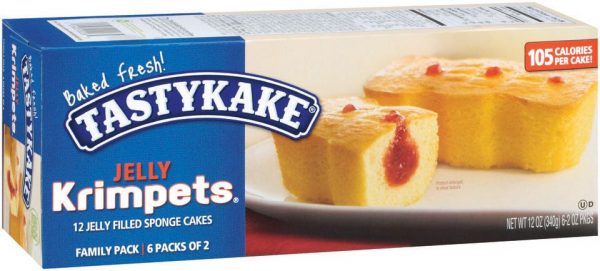 Tastykake Jelly Krimpets, 12 ct./1 oz.