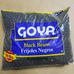 Goya Black Beans, 10 lb., Bag