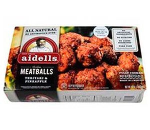 Aidells Teriyaki Chicken Meatballs 46 OZ