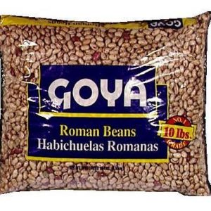 Goya Roman Beans, 10 lbs.