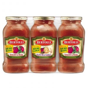 Bertolli Variety Pack Pasta Sauce, 3 ct./24 oz.