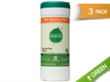 3 Pack Seventh Generation Lemongrass and Thyme Disinfecting Wet Wipes 105 count
