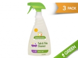 3-Pack BabyGanics Scrub a Tub Lavender Tub and Tile Cleaner 96 oz