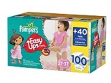 2T-3T Pampers Easy Ups Girls Diapers