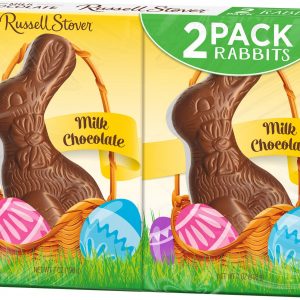 Russell Stover Milk Chocolate Rabbits, 2 pk./7 oz.