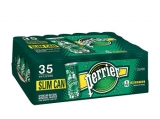 Perrier Sparkling Water Cans 8.45oz - 35 Pack