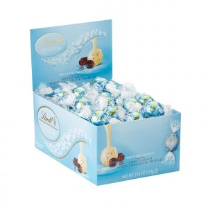 Lindt Lindor Stracciatella White Chocolate Truffles, 25.4 oz.