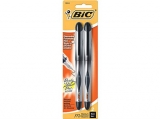 BIC Disposable Fountain Pens, Medium Point, Black - 2 Pack