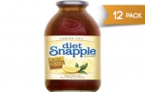 Snapple Diet Zero Lemon Iced Tea 16oz  - 12 Pack