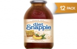 Snapple Diet Zero Peach Tea 16-OZ - 12-Pack