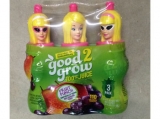 Good 2 Grow 100% Fruit Punch Juice - Girls Characters - 3 Pack