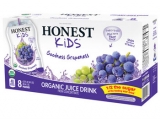 Honest Kids Organic Juice Drink Goodness Grape - 8 Pouches