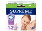 Kirkland Signature Supreme Diapers Size 1-2
