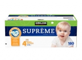 Kirkland Signature Supreme Diapers Size 4