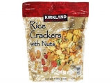 Kirkland Signature Rice Crackers with Nuts - 48 oz Bag