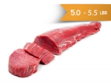 Kirkland Signature Beef Loin Tenderloin USDA Choice Peeled Extreme - 5.0lbs to 5.5lbs