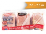 Kirkland Signature Fresh Boneless & Skinless Chicken Breasts - 7.0 lbs to 7.5 lbs