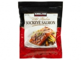 Kirkland Signature Frozen Wild Sockeye Salmon Filets - 3 lbs