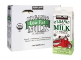 Kirkland Signature Organic 1% Low Fat Milk, 64 oz - 3 Pack