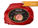 Kirkland Signature Spiral Sliced Ham Hickory Smoked 12 LBS
