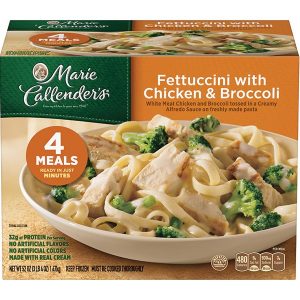 Marie Callender's Fettuccini with Chicken and Broccoli, 4 pk.