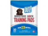 OUT! Dog Training Pads with Moisture Lock - 50 Pack