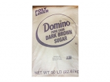 Domino Pure Cane Dark Brown Sugar 50 LB.
