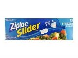 Ziploc Slider Bags Freezer Quart size 15 CT