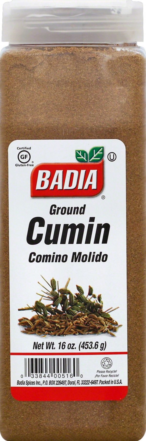 Badia Ground Cumin, 16 oz.