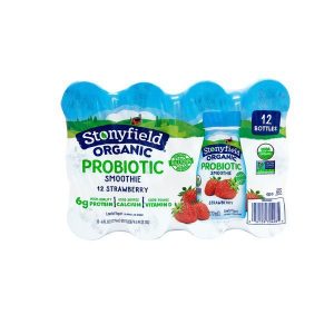 Stonyfield Organic Smoothies w/ Probiotics 12/6oz