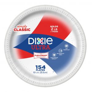 Dixie Ultra 10" Paper Plates, 154 ct.