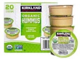 Kirkland Signature Organic Hummus Singles 2.4oz - 20 Pack