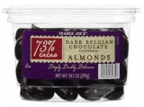Trader Joe's 73% Cocao Dark Belgian Chocolate Covered Almonds - 10.5 oz