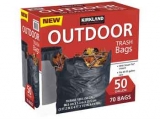 Kirkland Signature 50 Gallon Outdoor Bags - 70 CT